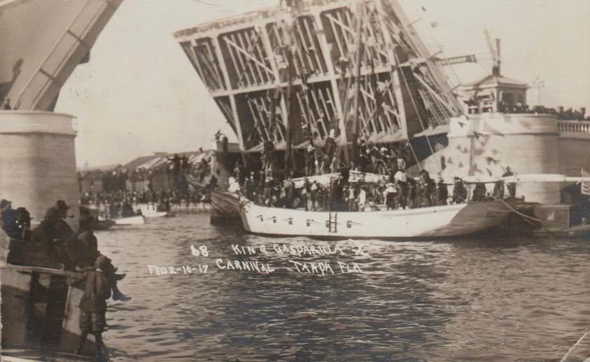 King Gasparilla X Carnival, Tampa February 1917.