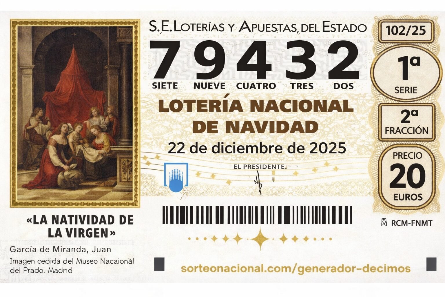 Gordo de la Lotería de Villamanín