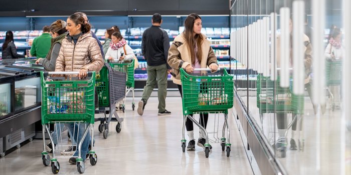 Zona de congelados de Mercadona | Fuente: Mercadona