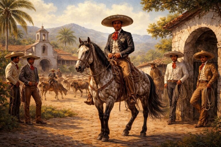 Charro Mexicano heredero del vaquero español