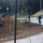 Lanzamiento de droga por encima de la valla de Melilla