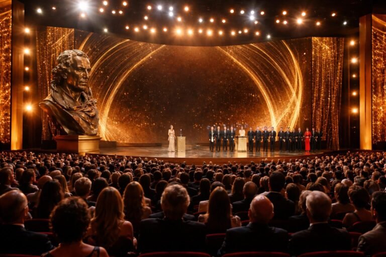 Interpretación de una gala de los Goya | Imagen generativa