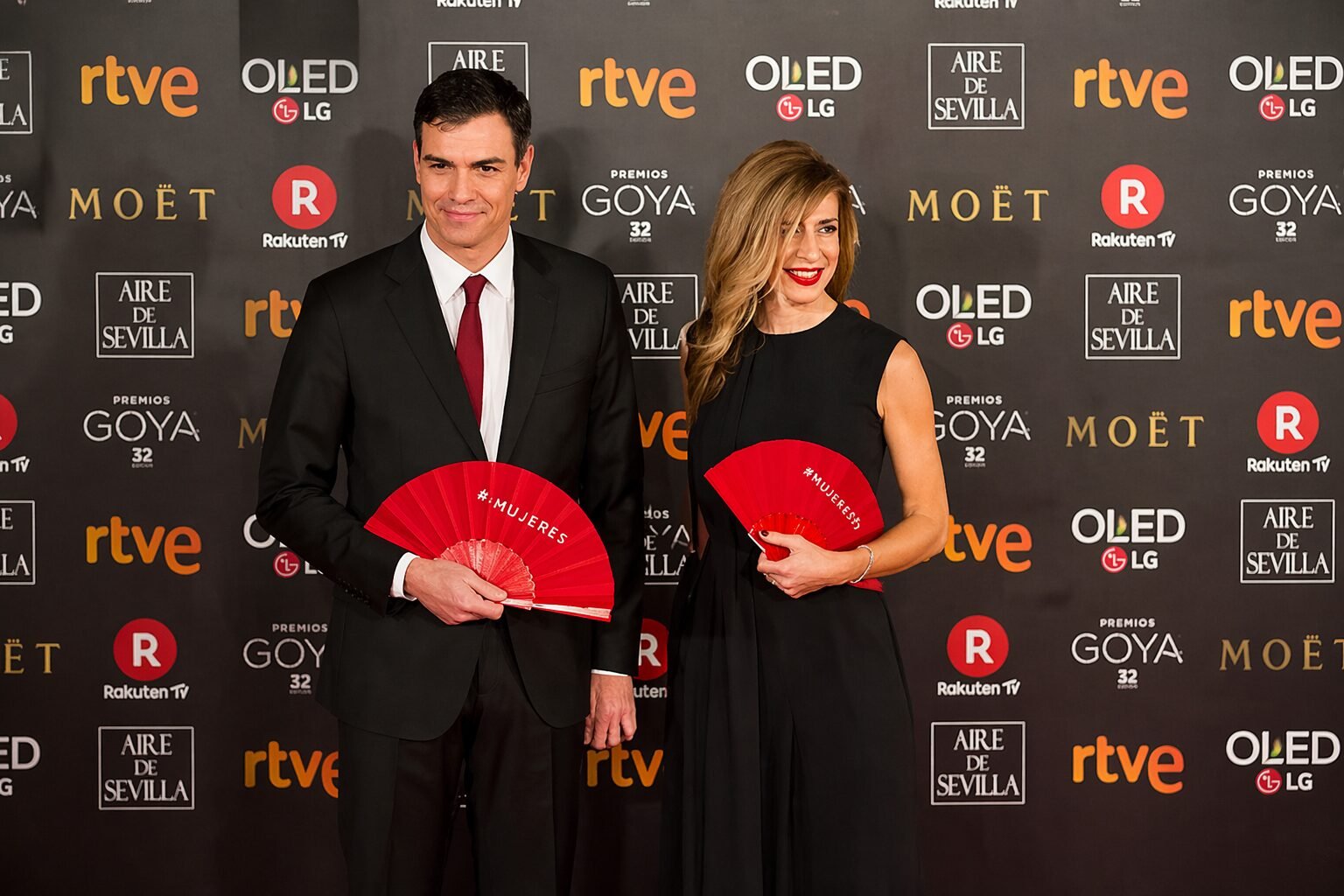 Pedro Sanchez y Begoña Gomez