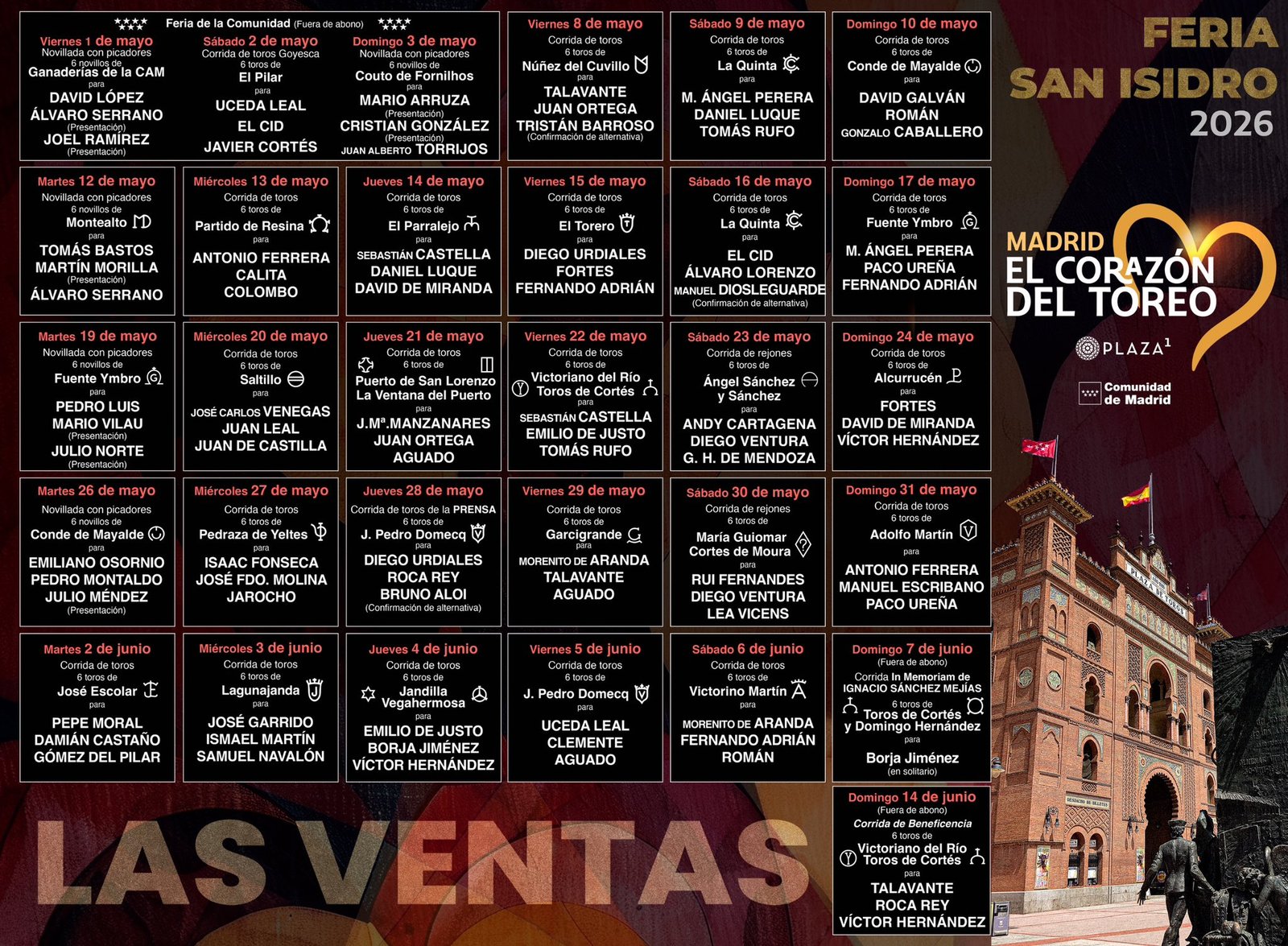 San Isidro 2026