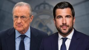 Florentino Perez y Enrique Riquelme