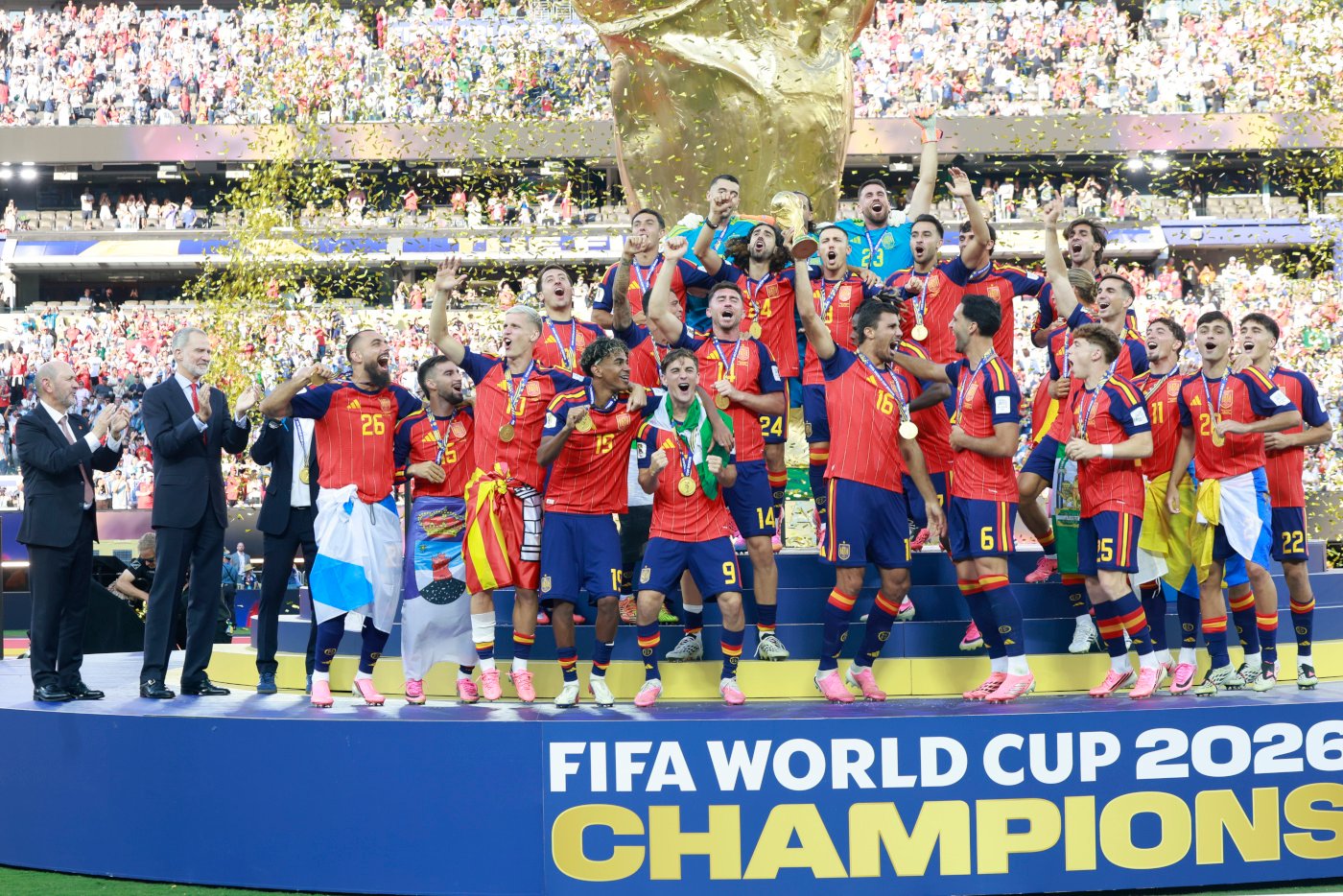 España campeón del mundo