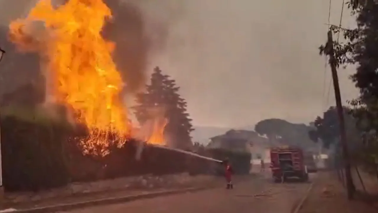 Fuego en Madrid y Ávila