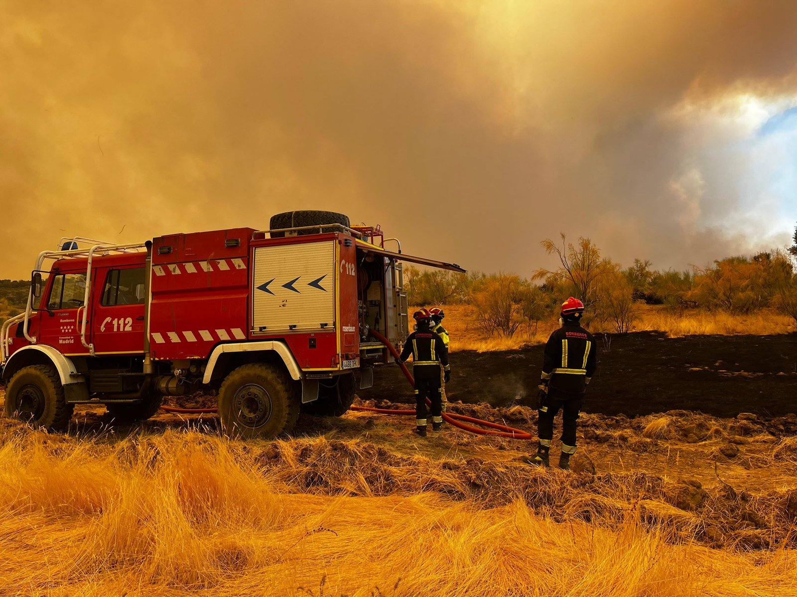 Incendio Comunidad Madrid