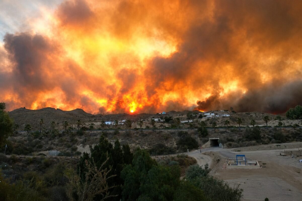 Incendio Los Gallardos