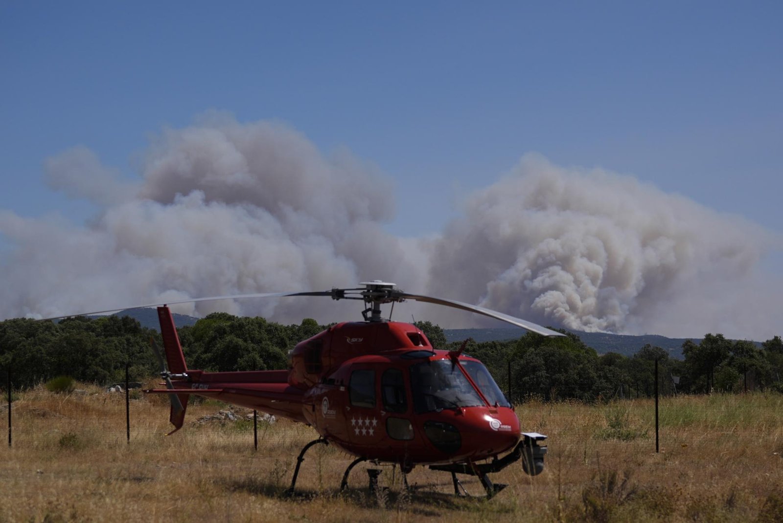 Incendio Madrid Ávila