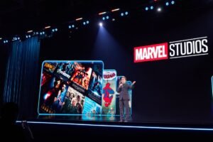 Robert Downey Jr. durante la presentación Disney Upfront 2026, celebrada en Nueva York; fotografía: Disney/Michael Le Brecht II.