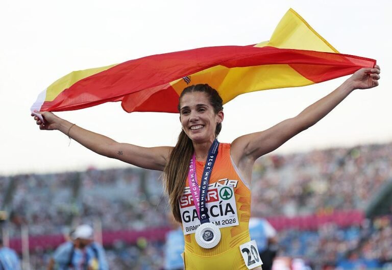 Marta García durante los Bislett Games de Oslo de 2024. Foto: Ssu / Wikimedia Commons / CC BY-SA 4.0.