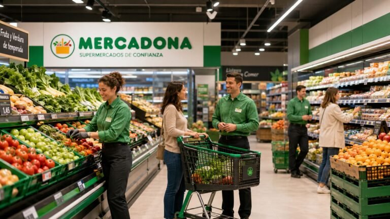 Imagen de Mercadona creada con Inteligencia Artificial