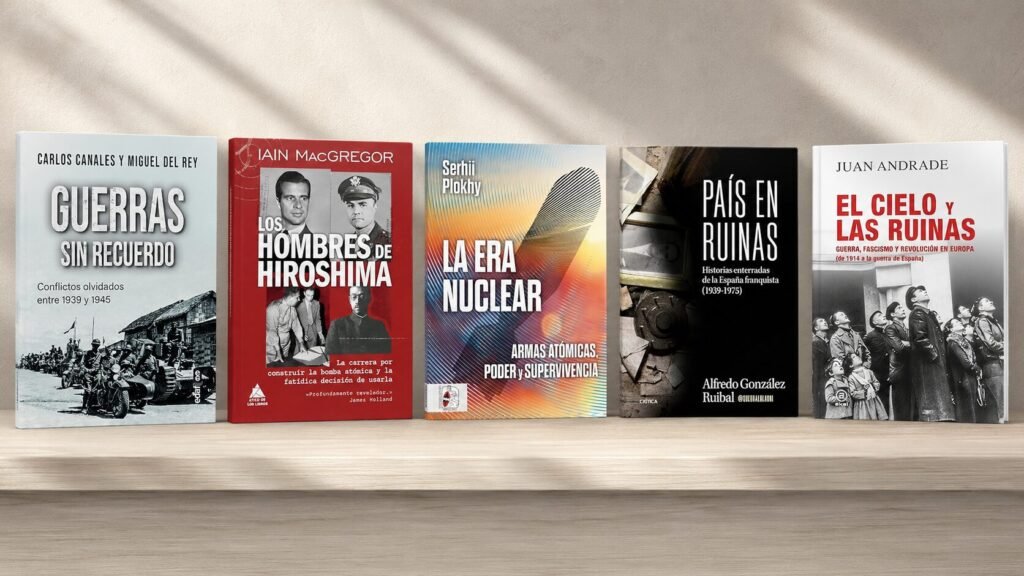 Portadas de ensayos históricos ideales para agosto.