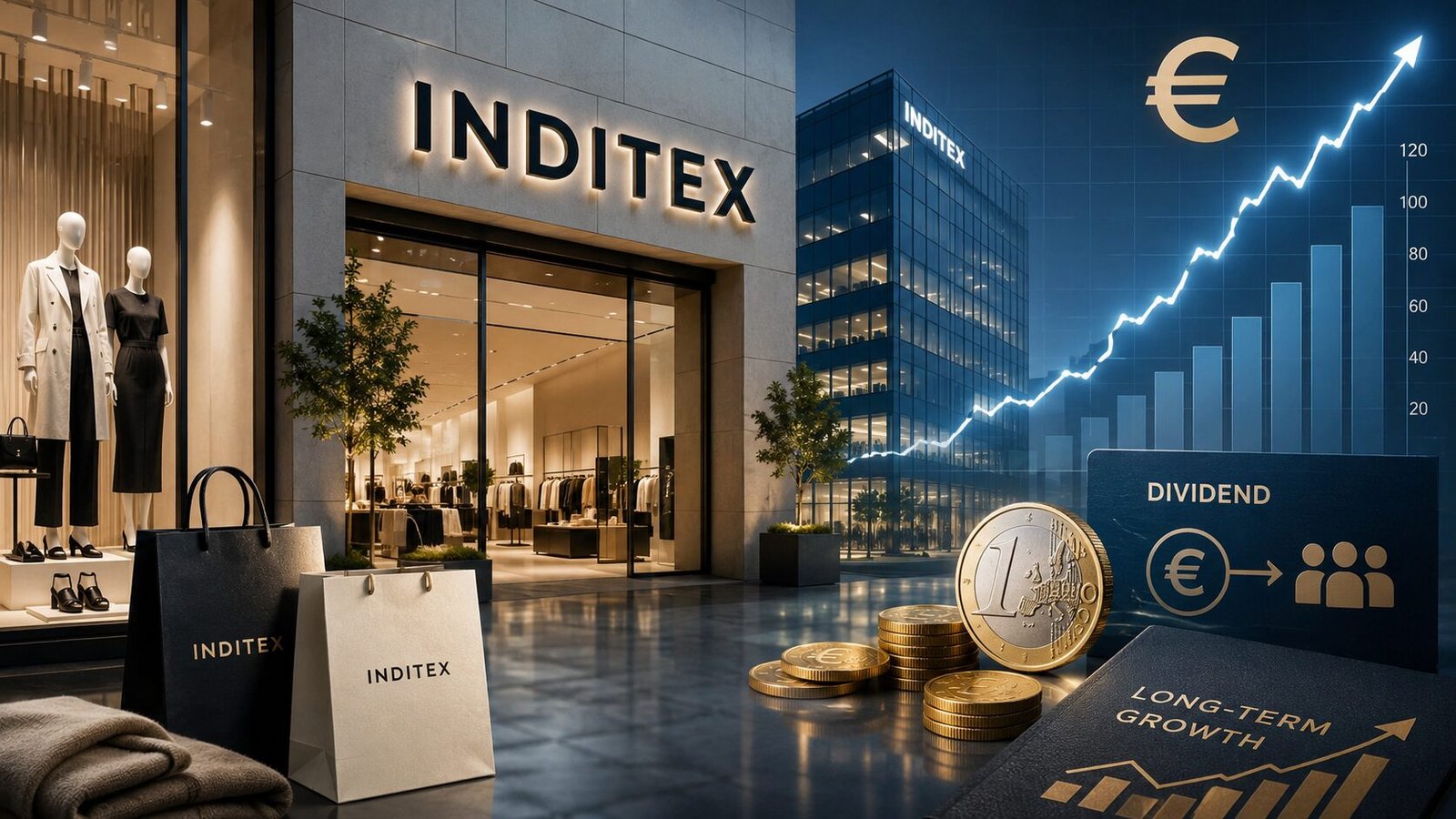Inditex continúa aumentando beneficios y remuneración al accionista mientras mantiene una de las posiciones financieras más sólidas entre las grandes compañías españolas.