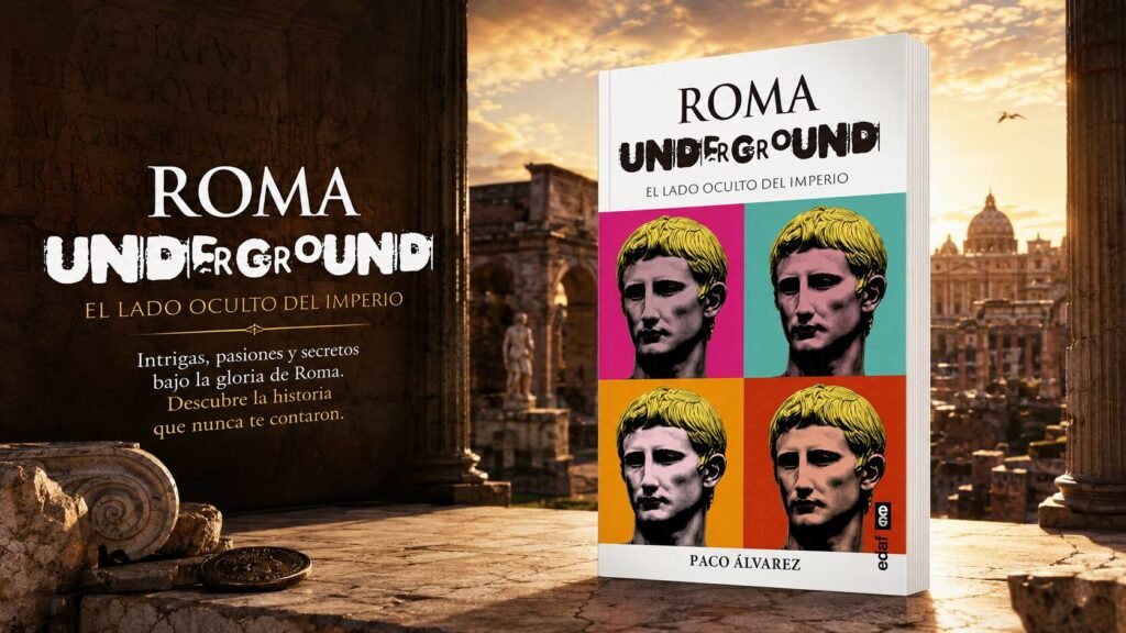 Creatividad de la portada de Roma Underground