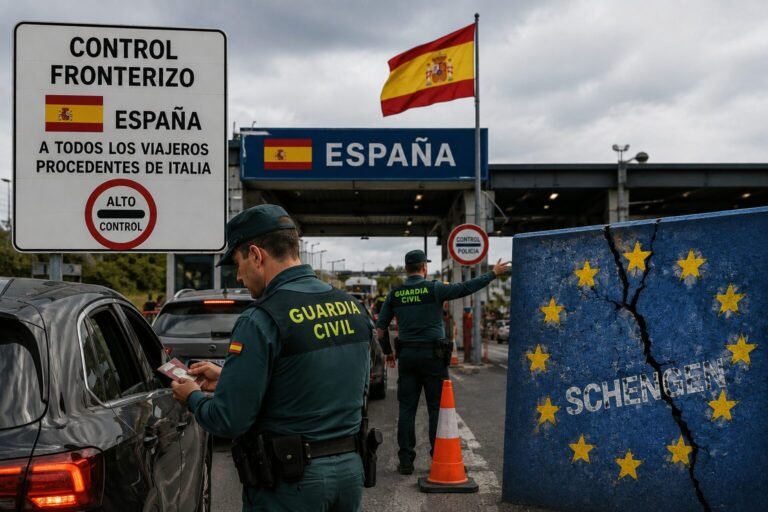 Sánchez responde a Meloni con controles para los italianos