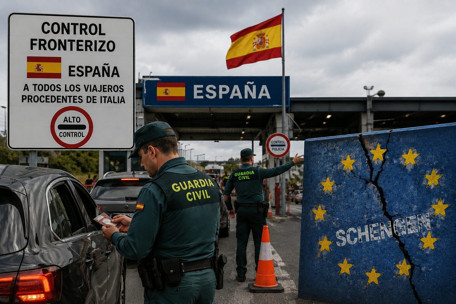 Sánchez responde a Meloni con controles para los italianos
