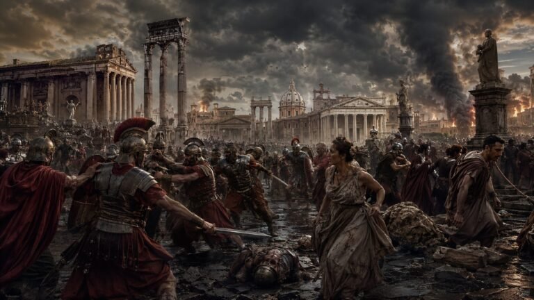 La crisis del siglo III fragmentó el poder romano y convirtió el periodo comprendido entre 235 y 284 en uno de los momentos más peligrosos de toda la historia del Imperio.
