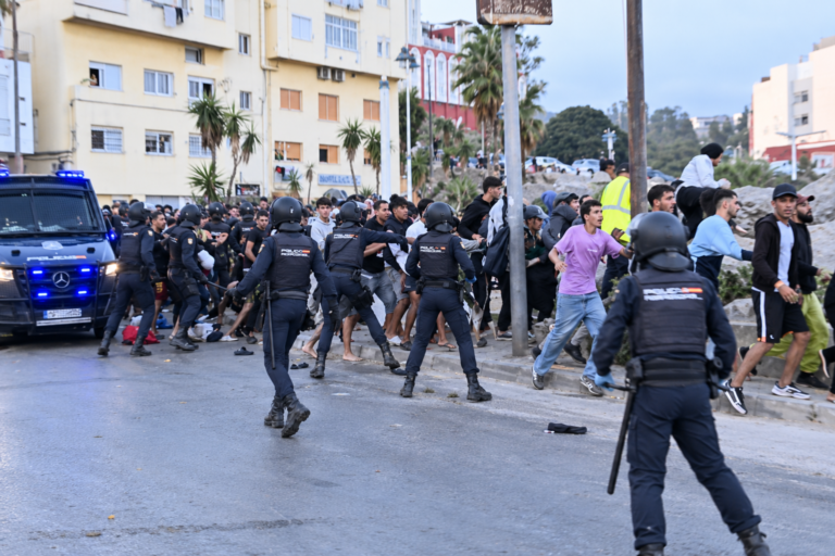 Caos en Ceuta