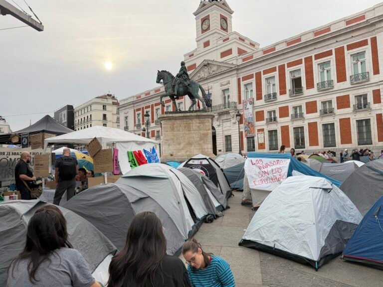 Acampada en Sol