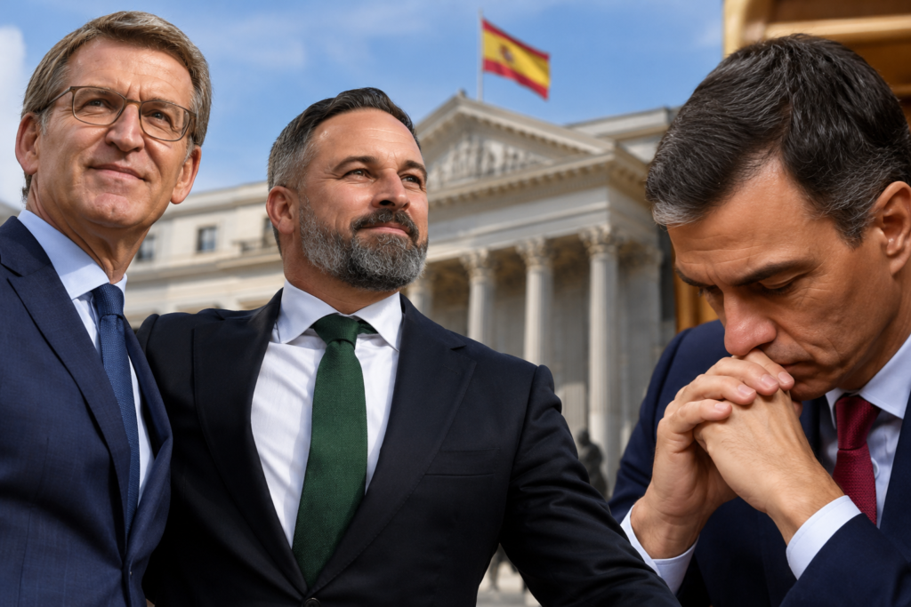 Encuestas dan mayoría absoluta a PP y VOX