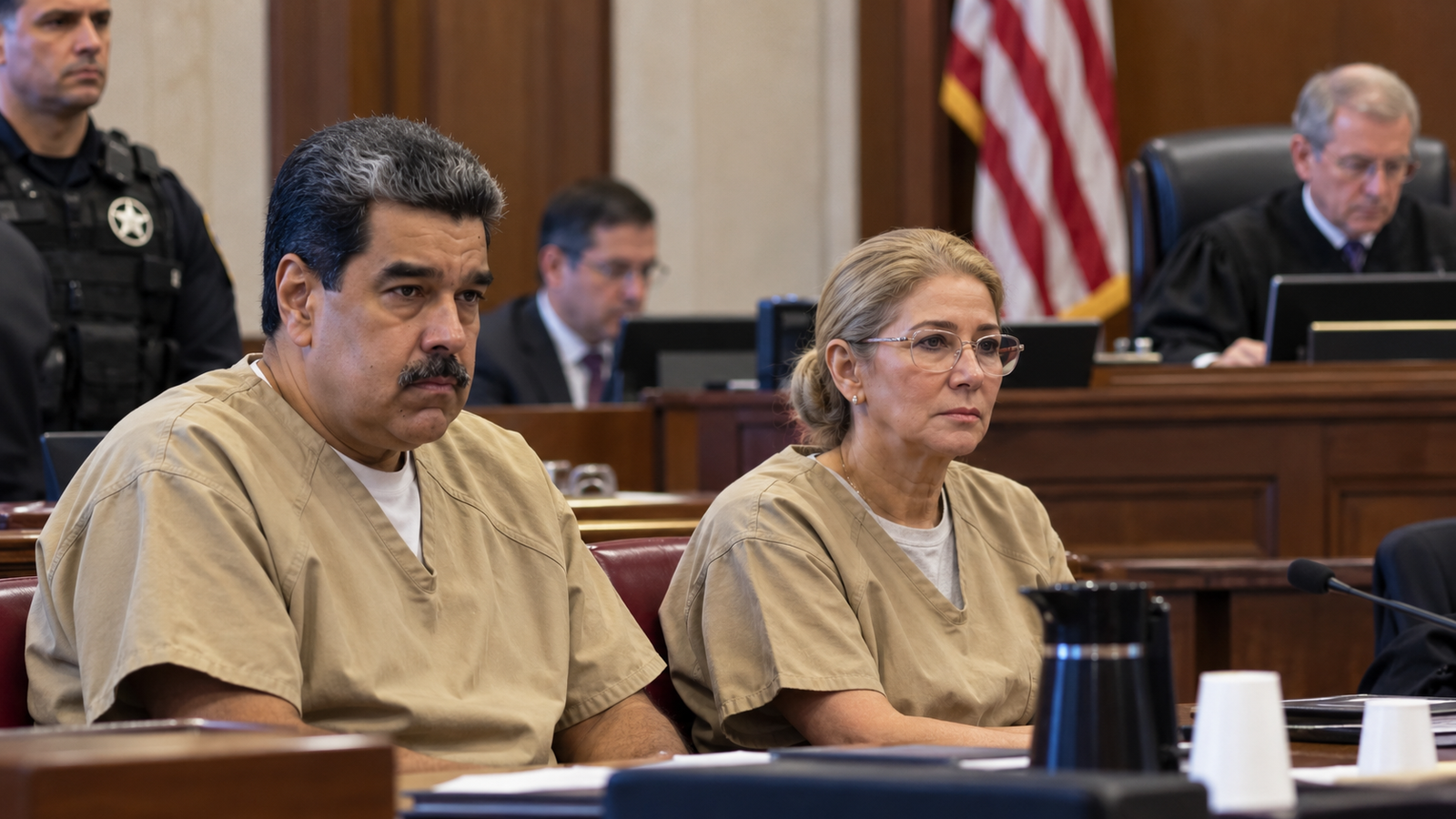 Nicolás Maduro ante juez federal