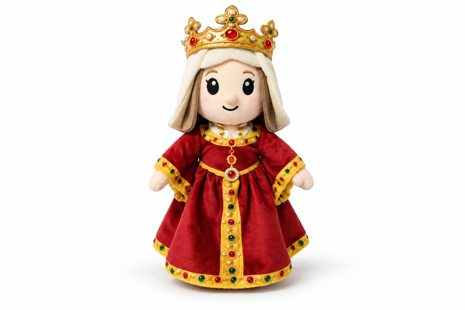 Peluche reina Isabel la Católica
