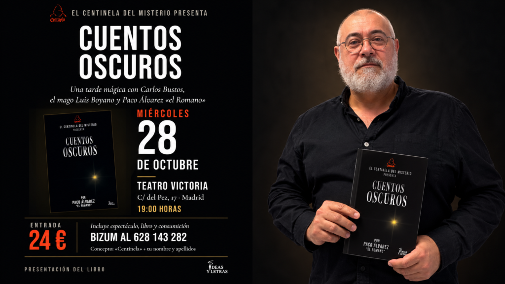 Presentación de Cuentos Oscuros con Paco Álvarez